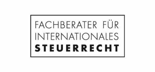 Siegel für Fachberater für internationales Steuerrecht